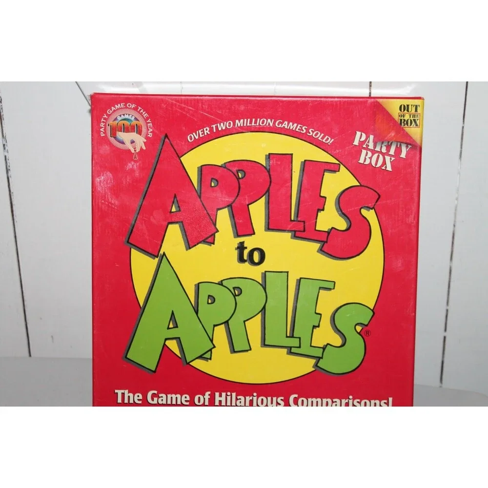 Apples To Apples Party Box Game The Game of Hilarious Comparisons Fun Game 12+